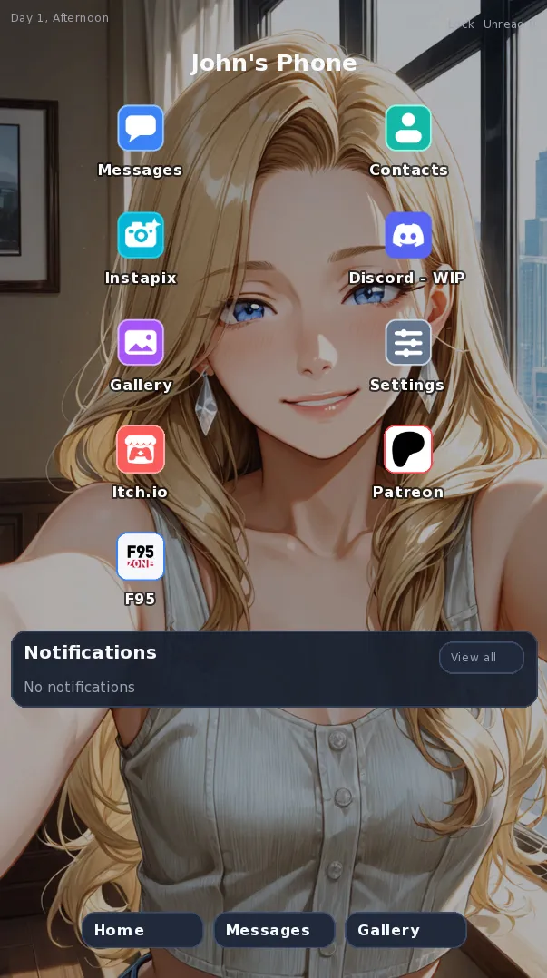 Secret Temptation gameplay screenshot 3 (Ren'Py adult game) by Hidden Desire Games – free download