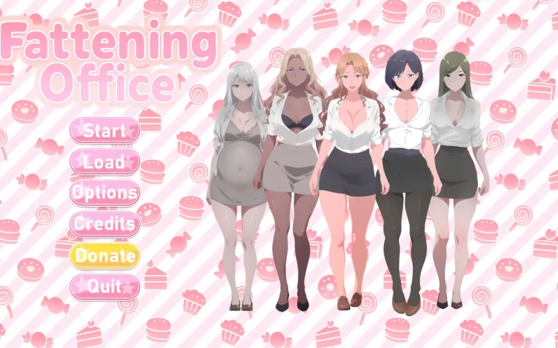 Fattening Office cover demo – Ren'Py adult game by eisenwg free download