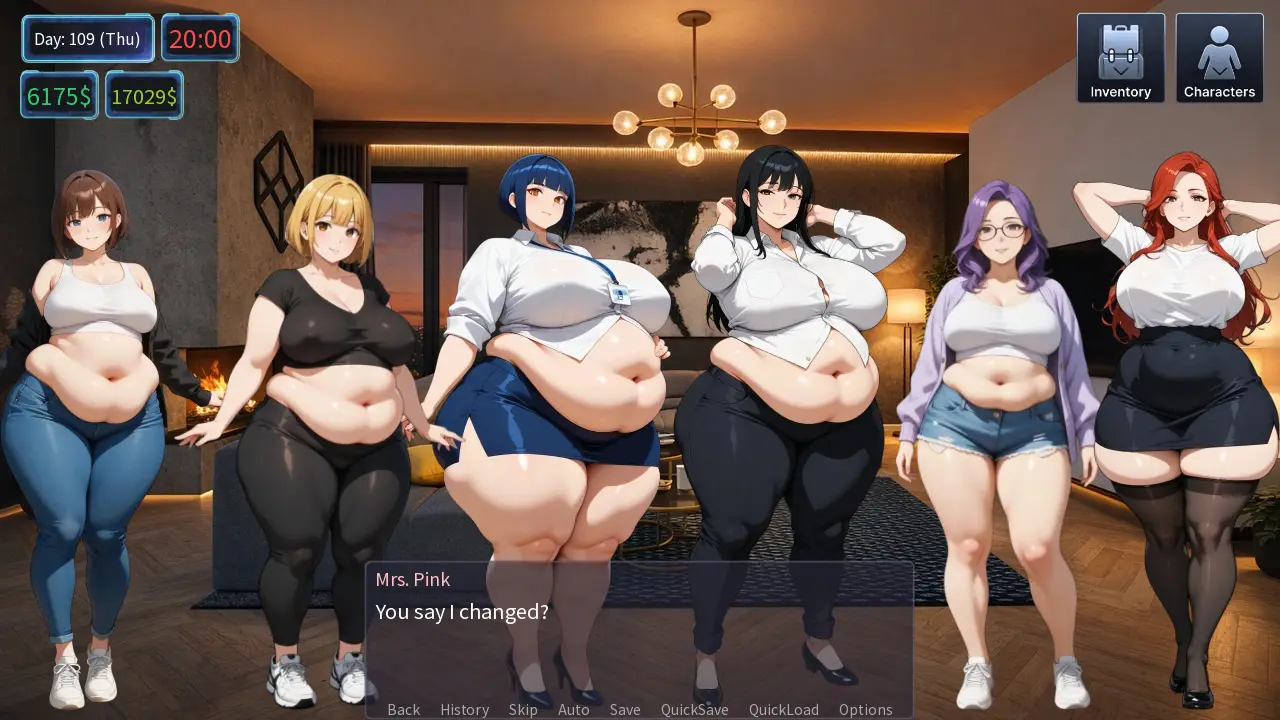 Office Feeder gameplay screenshot 2 (Ren'Py adult game) by flying7 – free download