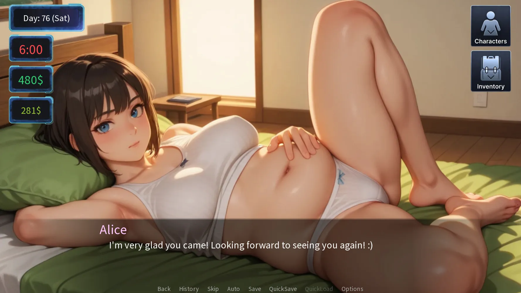 Office Feeder gameplay screenshot 8 (Ren'Py adult game) by flying7 – free download