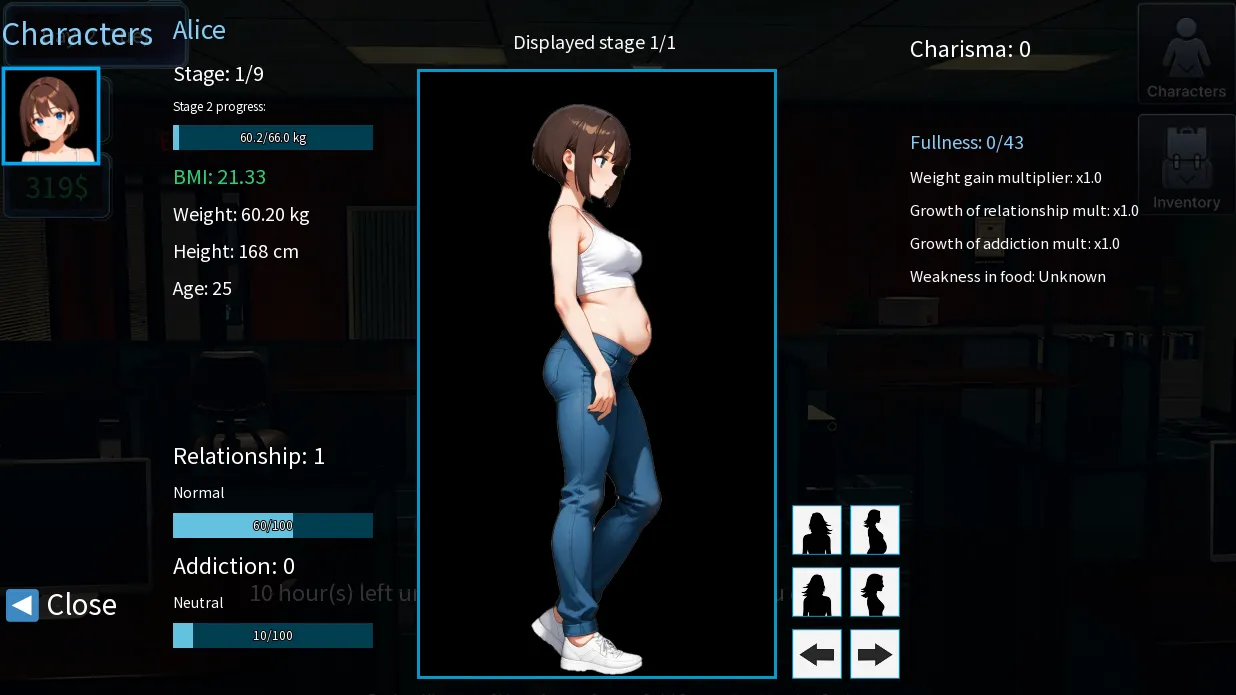 Office Feeder gameplay screenshot 3 (Ren'Py adult game) by flying7 – free download