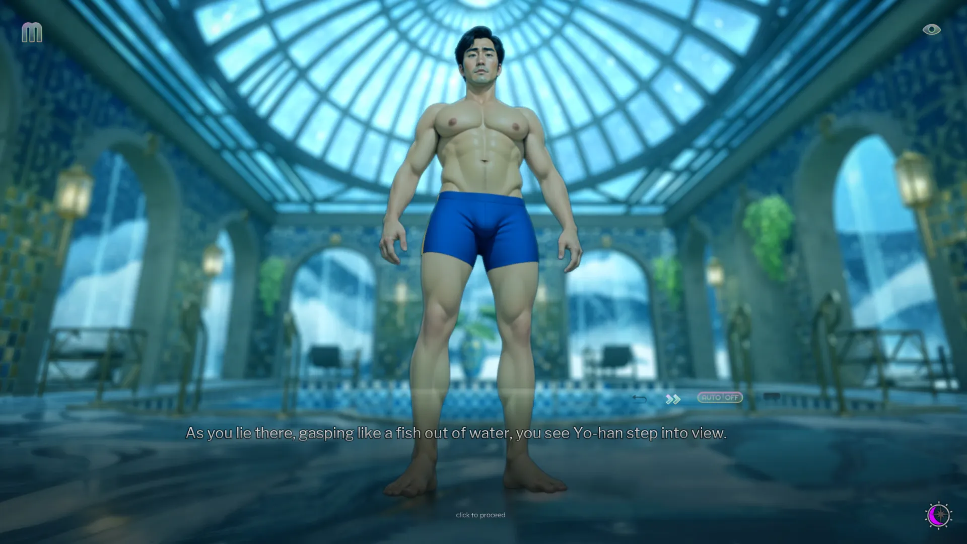 Marble Mirage gameplay screenshot 2 (Unreal Engine adult game) by Velvet Arcade – free download