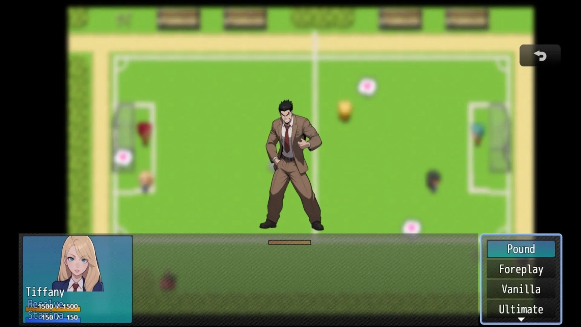 18 Inches to Glory gameplay screenshot 1 (RPGM adult game) by Mr.Vinegar – free download