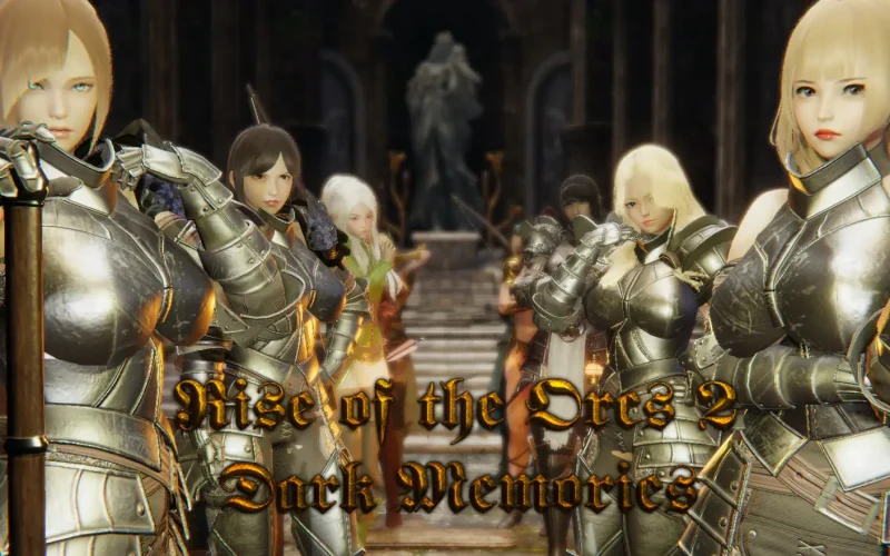Rise of the Orcs 2: Dark Memories cover 3.7B – Ren'Py adult game by RayAbby free download