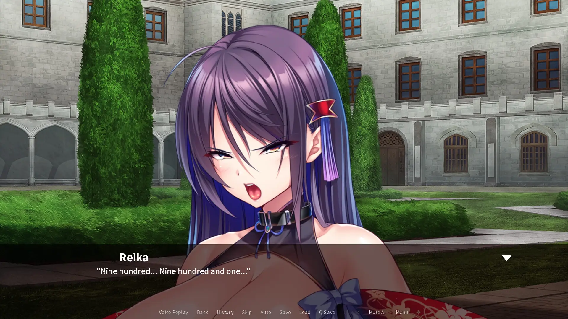 Princess Knight Concedes to Cum gameplay screenshot 2 (Ren'Py adult game) by Miel – free download