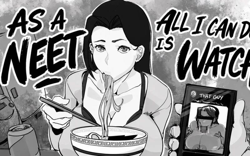 As a NEET, All I Can Do is Watch cover Final – Unity adult game by Color fatigue free download