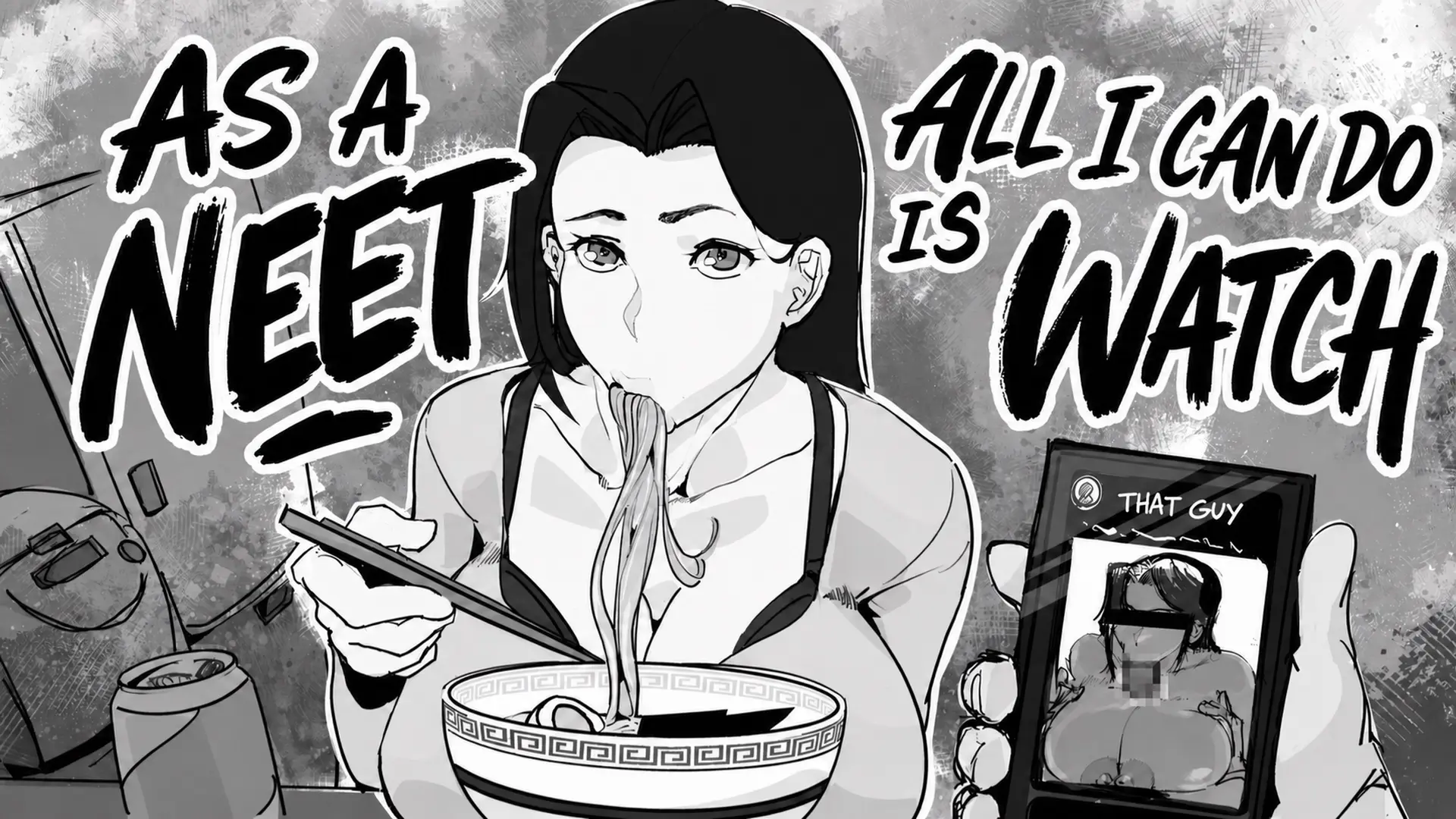 As a NEET, All I Can Do is Watch cover Final – Unity adult game by Color fatigue free download