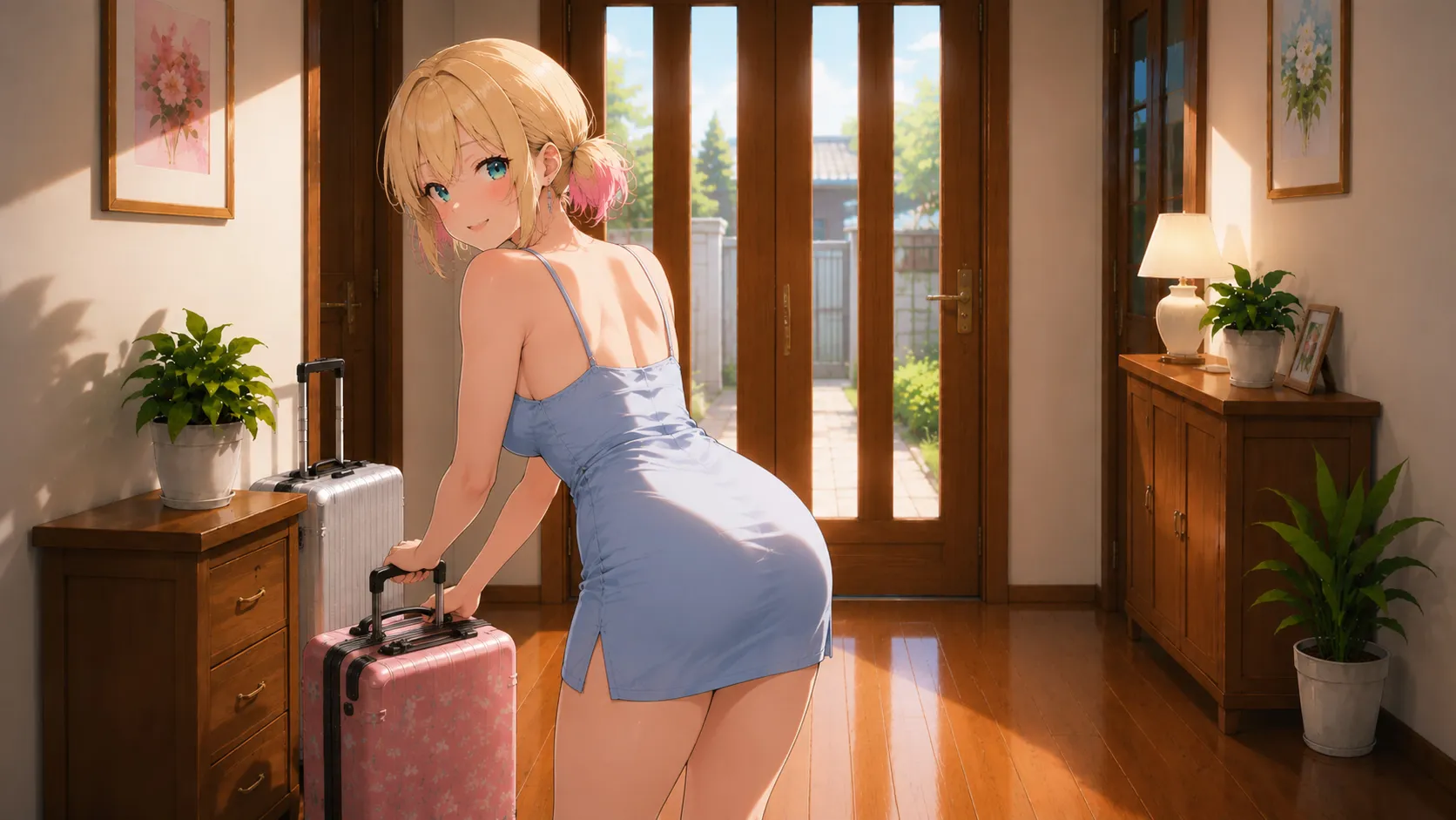 Rent My Girlfriend NTSNTR gameplay screenshot 9 (Ren'Py adult game) by raisegames – free download