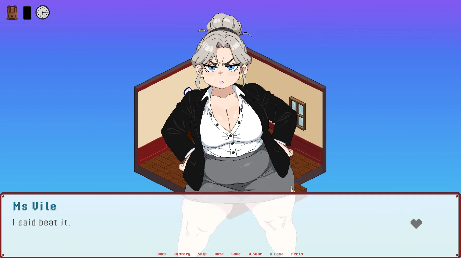 Those Were the Days gameplay screenshot 9 (Ren'Py adult game) by Yellowfoot Games – free download