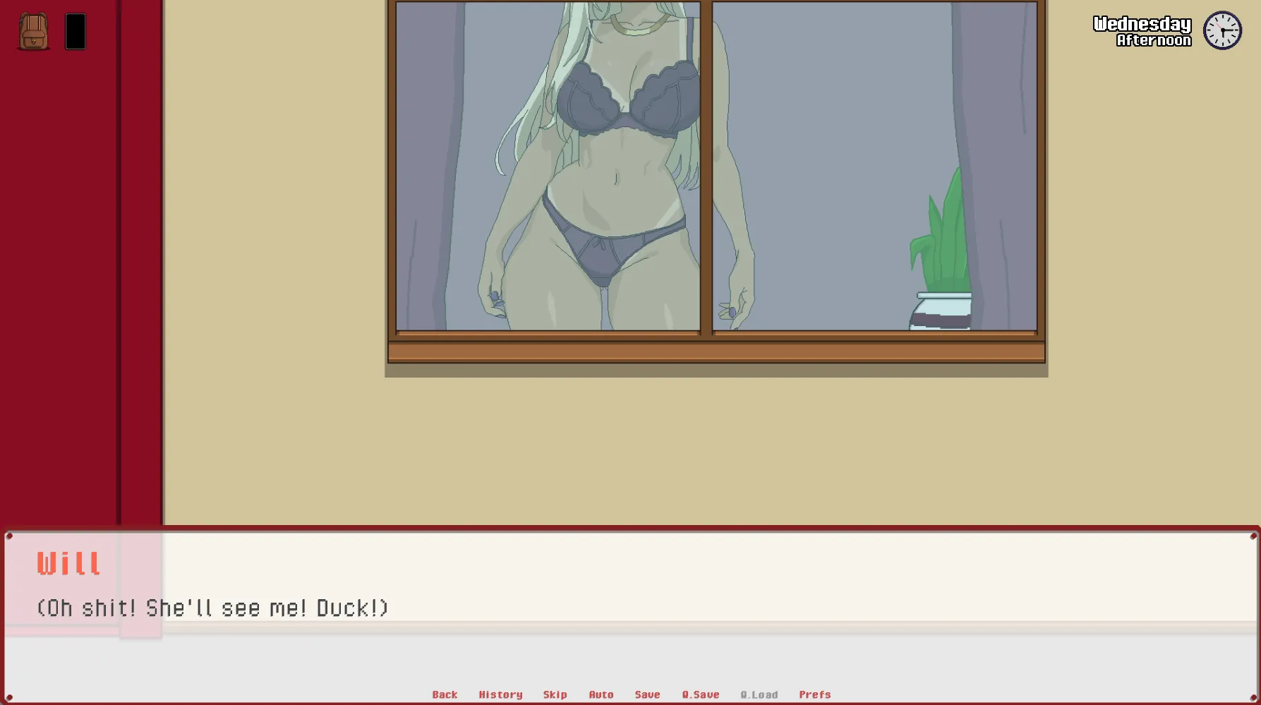 Those Were the Days gameplay screenshot 8 (Ren'Py adult game) by Yellowfoot Games – free download
