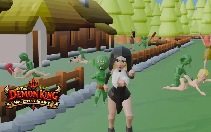 The Demon King Must Expand His Army cover Alpha 0.0.1 – Godot adult game by Less Than A free download