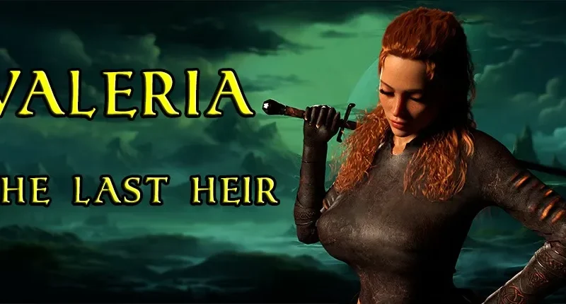 Valeria: The Last Heir cover Final – Ren'Py adult game by AGHAMUS free download