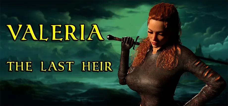 Valeria: The Last Heir cover Final – Ren'Py adult game by AGHAMUS free download