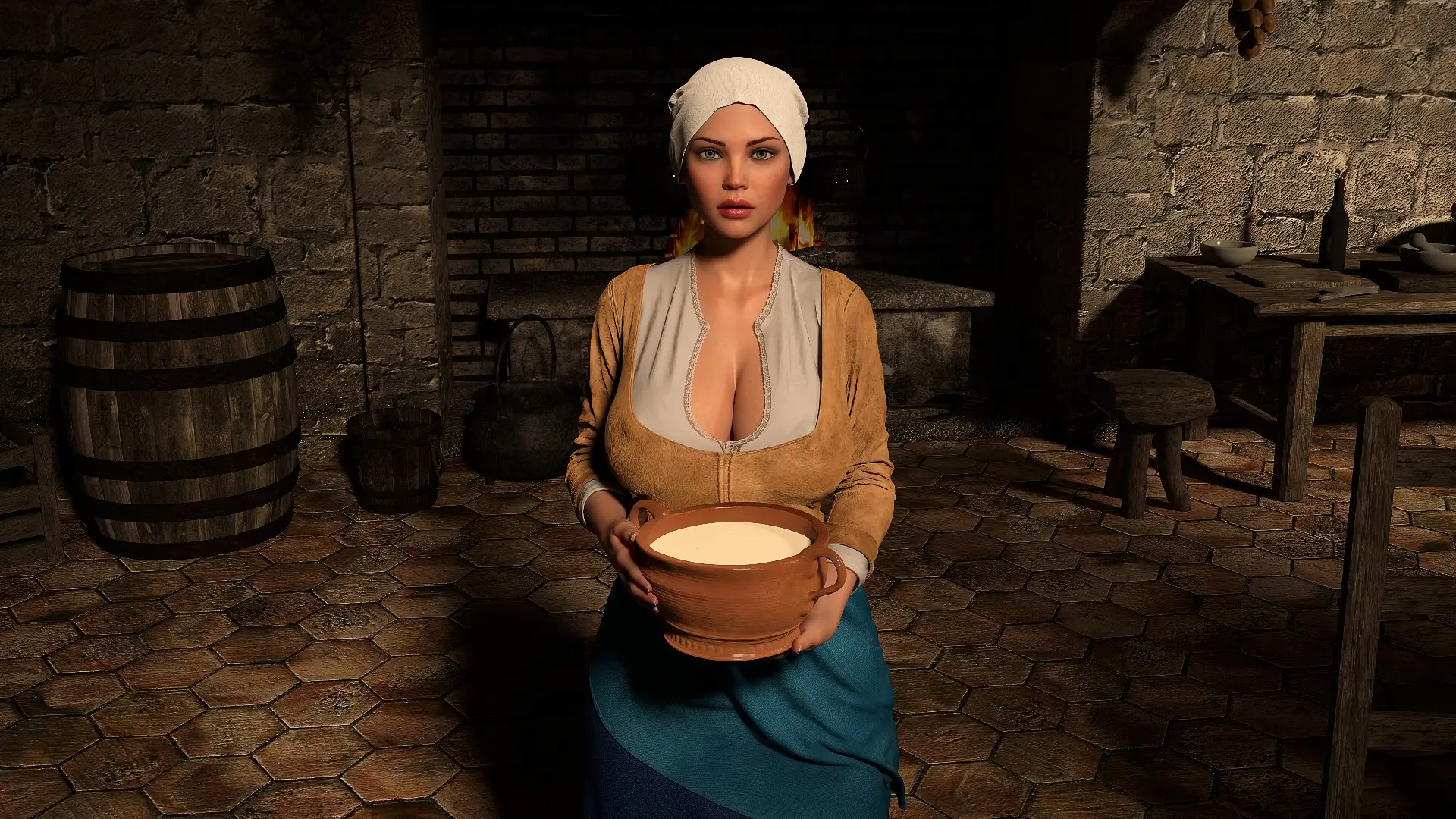 Valeria: The Last Heir gameplay screenshot 5 (Ren'Py adult game) by AGHAMUS – free download