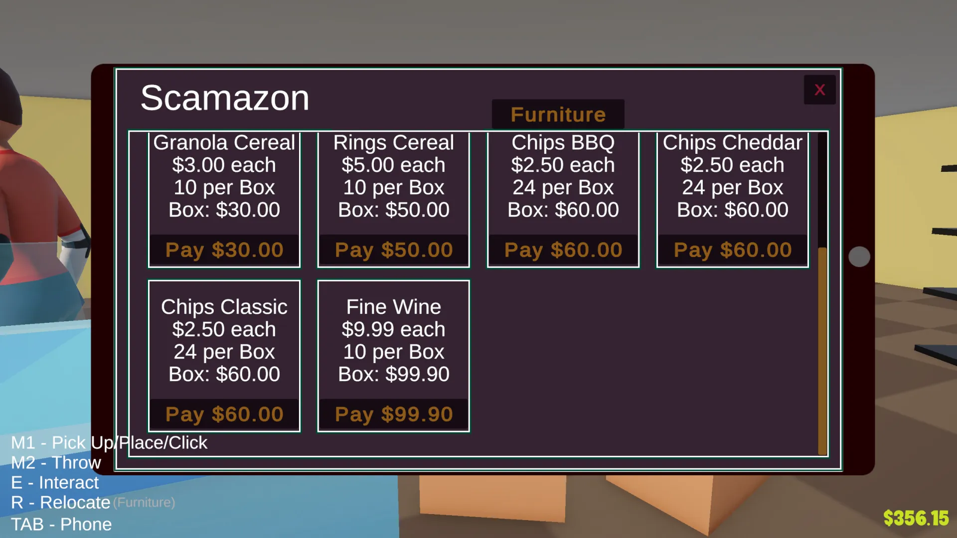 Sneaky Store Owner gameplay screenshot 3 (Unity adult game) by NukeGH05T – free download