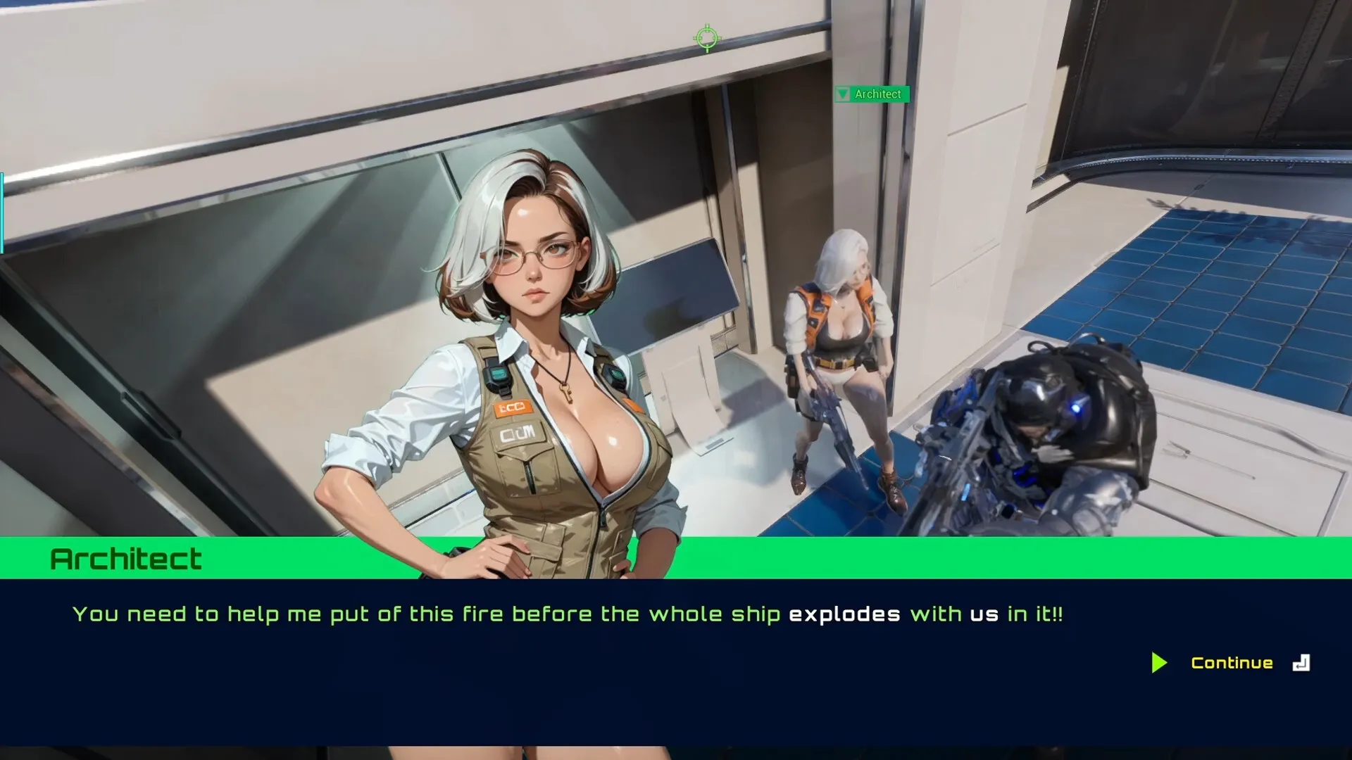 Breach Protocol gameplay screenshot 14 (Unreal Engine adult game) by Entropy Digital Entertainment – free download