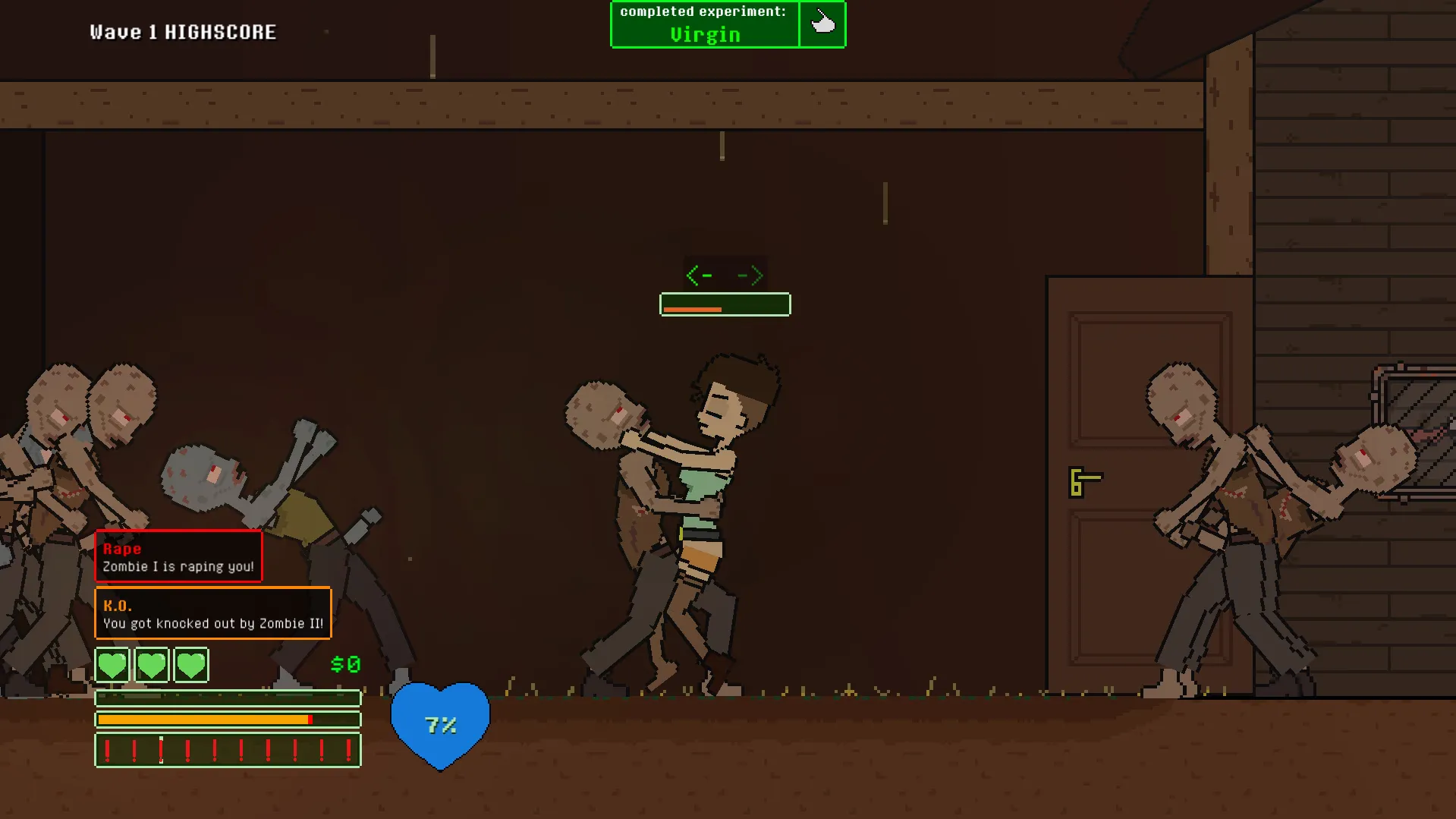 Captivity Reloaded gameplay screenshot 2 (Unity adult game) by Apothem – free download