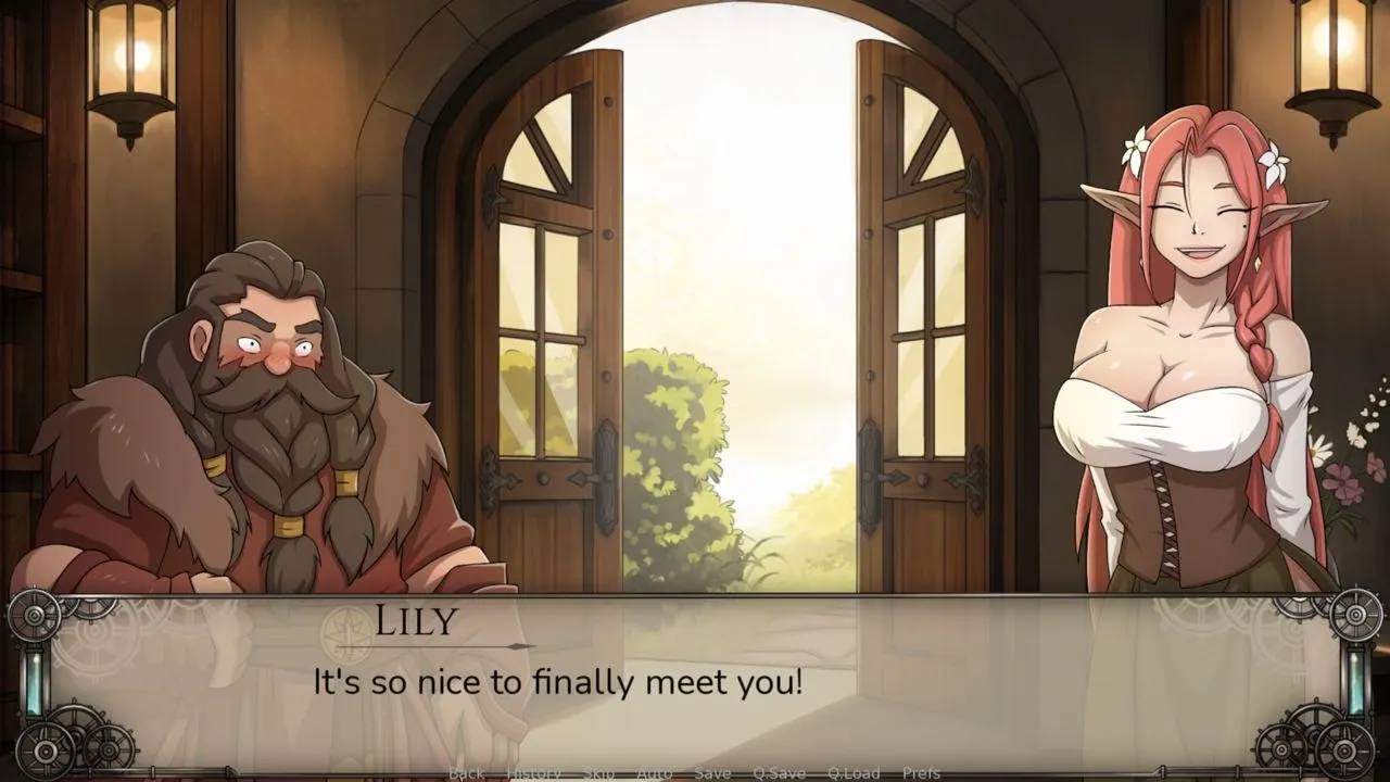 Before the Ceremony gameplay screenshot 4 (Ren'Py adult game) by Lust Hunter – free download