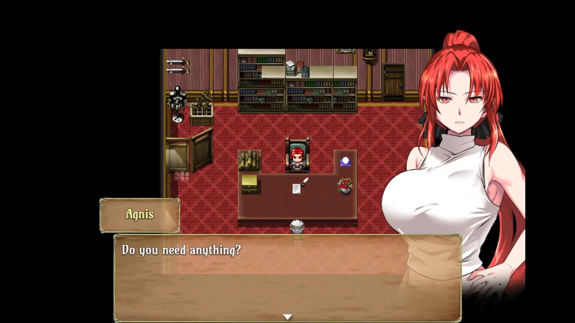 The Scarlet Demonslayer gameplay screenshot 2 (RPGM adult game) by Nuko Majin – free download