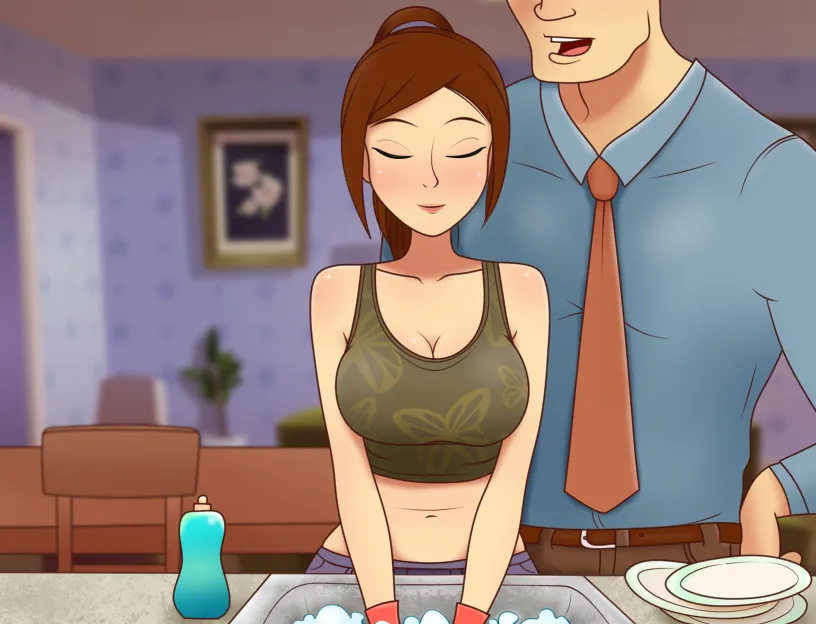 Marriage Matters gameplay screenshot 6 (RPGM adult game) by HNStudy – free download
