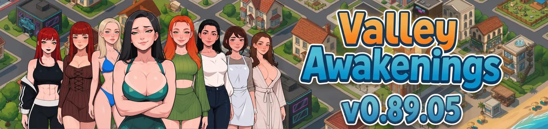 Valley Awakening cover 0.89.05F – Ren'Py adult game by Wargnema free download