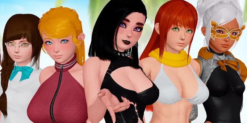Lucky Paradox cover 0.11.0 EA – Ren'Py adult game by Stawer free download