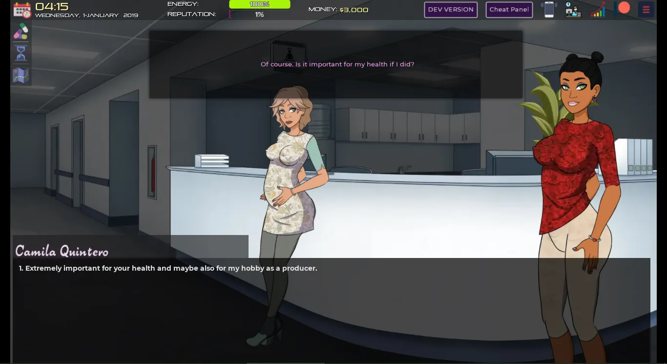 Porn Empire gameplay screenshot 2 (Godot adult game) by PEdev – free download