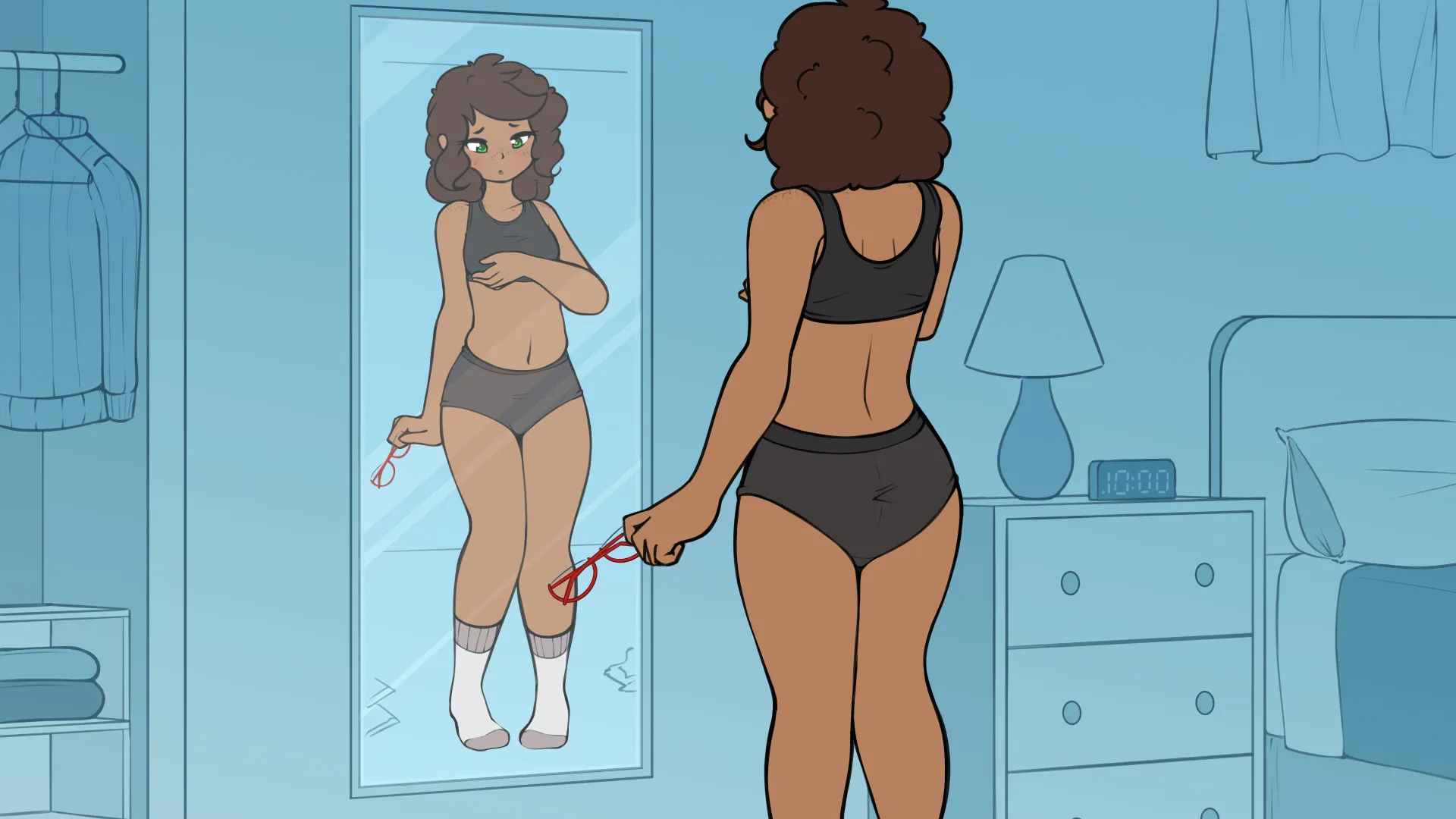 Mice Tea gameplay screenshot 1 (Ren'Py adult game) by Cinnamon Sw – free download