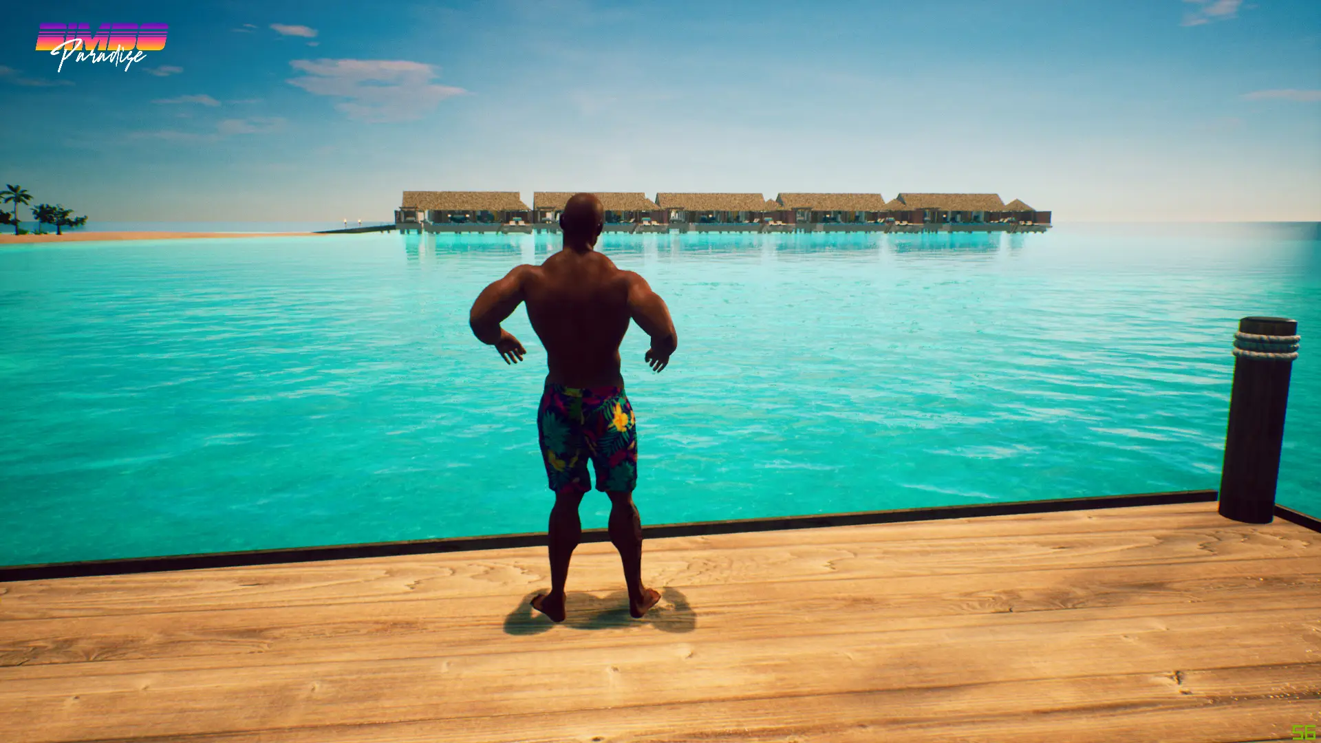 Bimbo Paradise gameplay screenshot 2 (Unreal Engine adult game) by P1NUPS Games – free download
