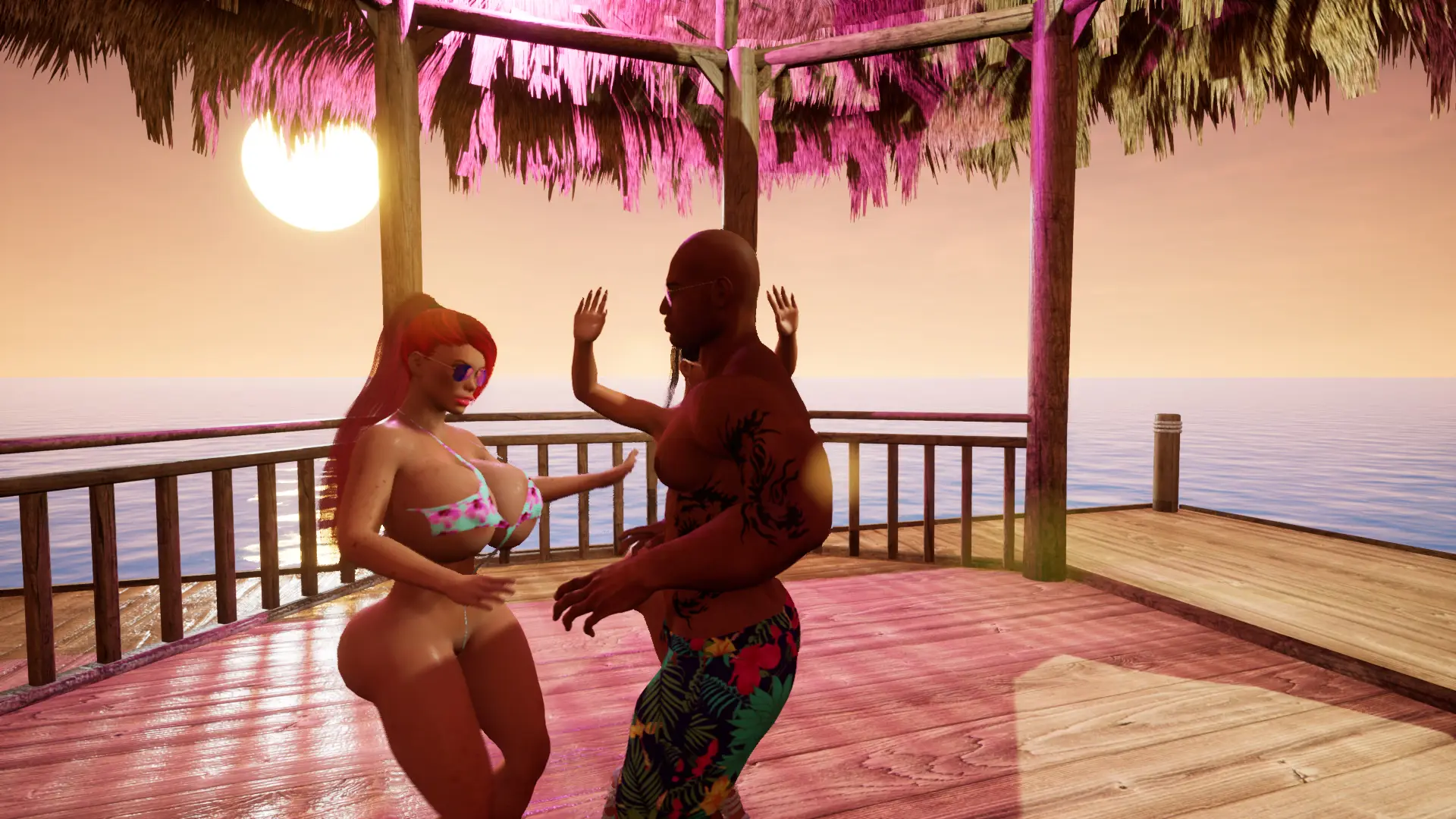Bimbo Paradise gameplay screenshot 4 (Unreal Engine adult game) by P1NUPS Games – free download