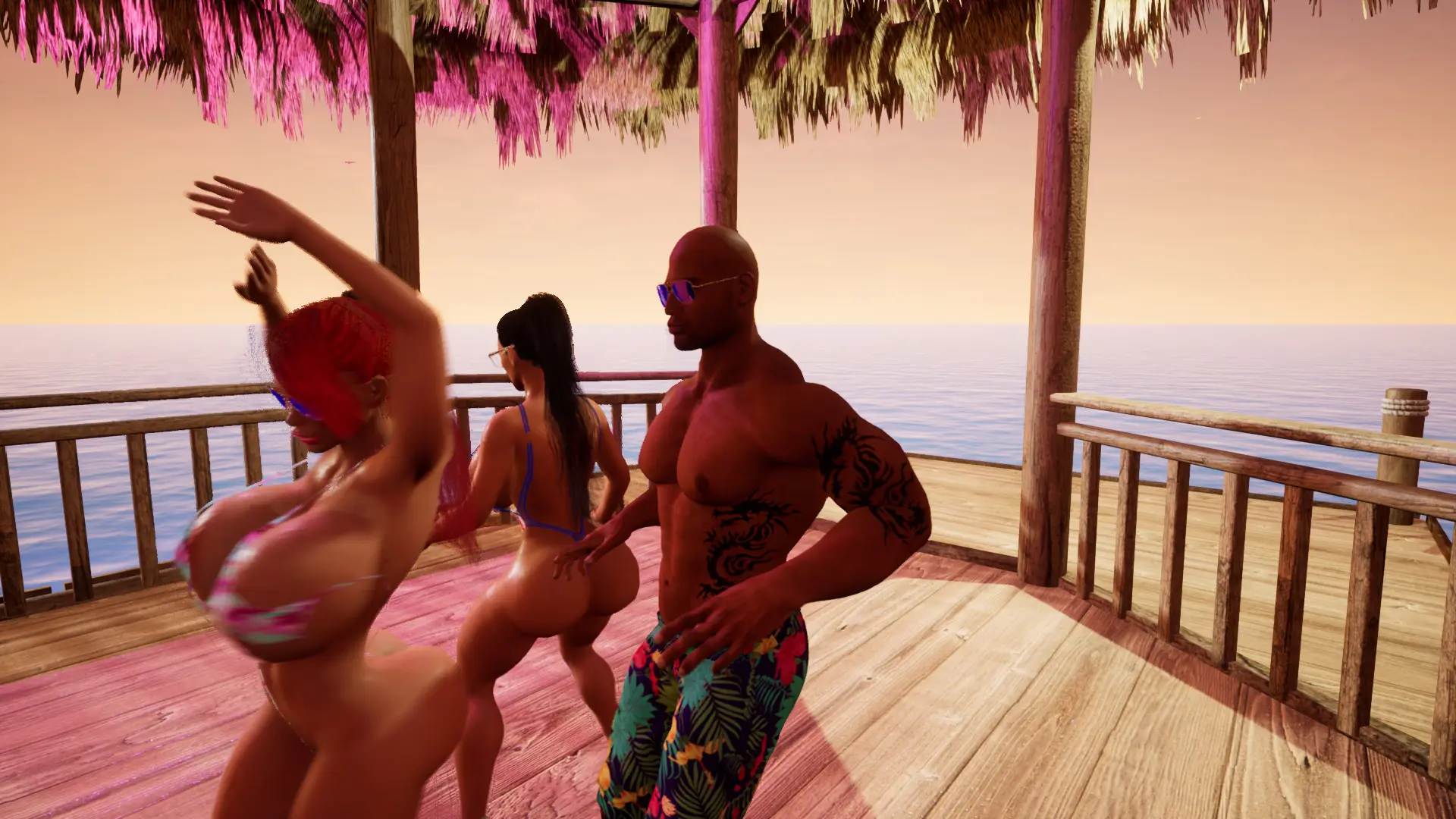 Bimbo Paradise gameplay screenshot 3 (Unreal Engine adult game) by P1NUPS Games – free download