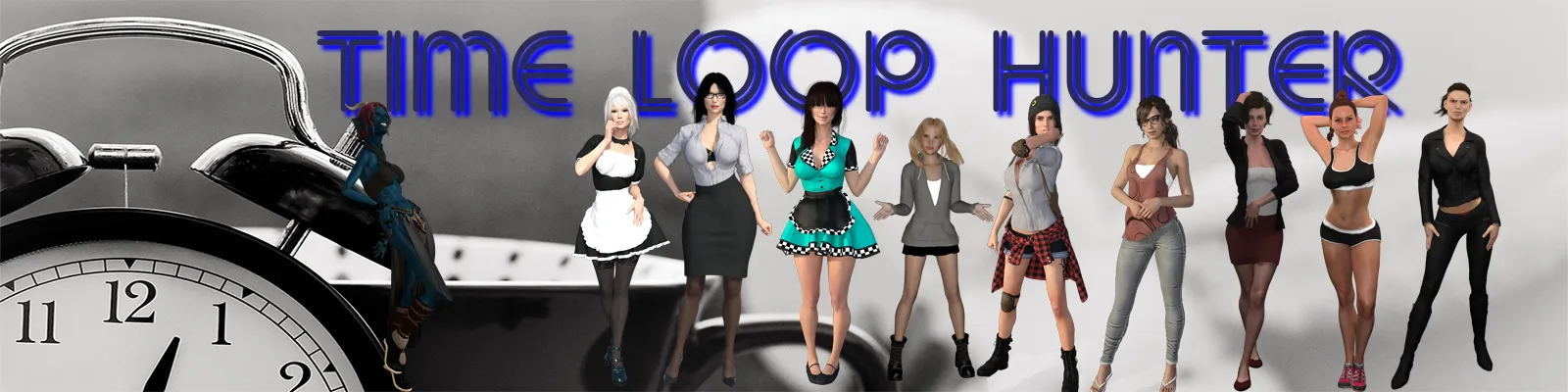 Time Loop Hunter cover 0.82.90 – Ren'Py adult game by Hydrahenker free download