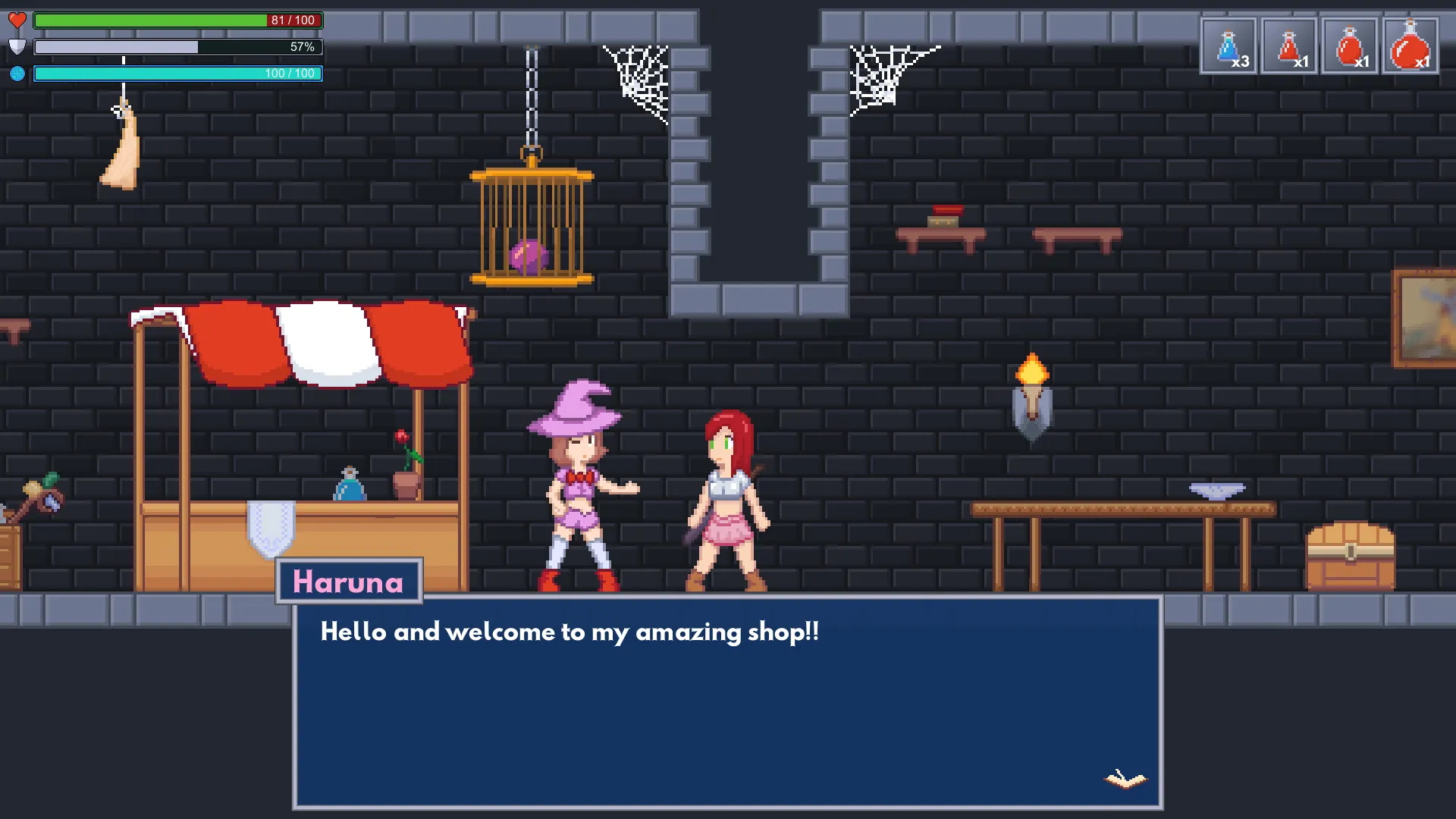 Mystic Knight Maya gameplay screenshot 1 (Unity adult game) by Mega Blue Ball – free download