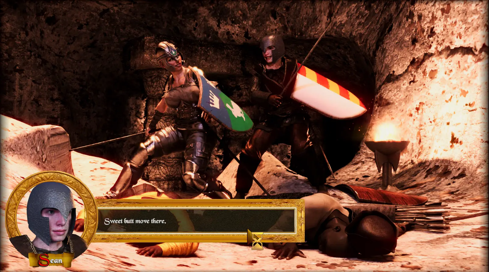 Battle for Luvia: Armored Romance gameplay screenshot 10 (Unity adult game) by Seventh Vixen – free download