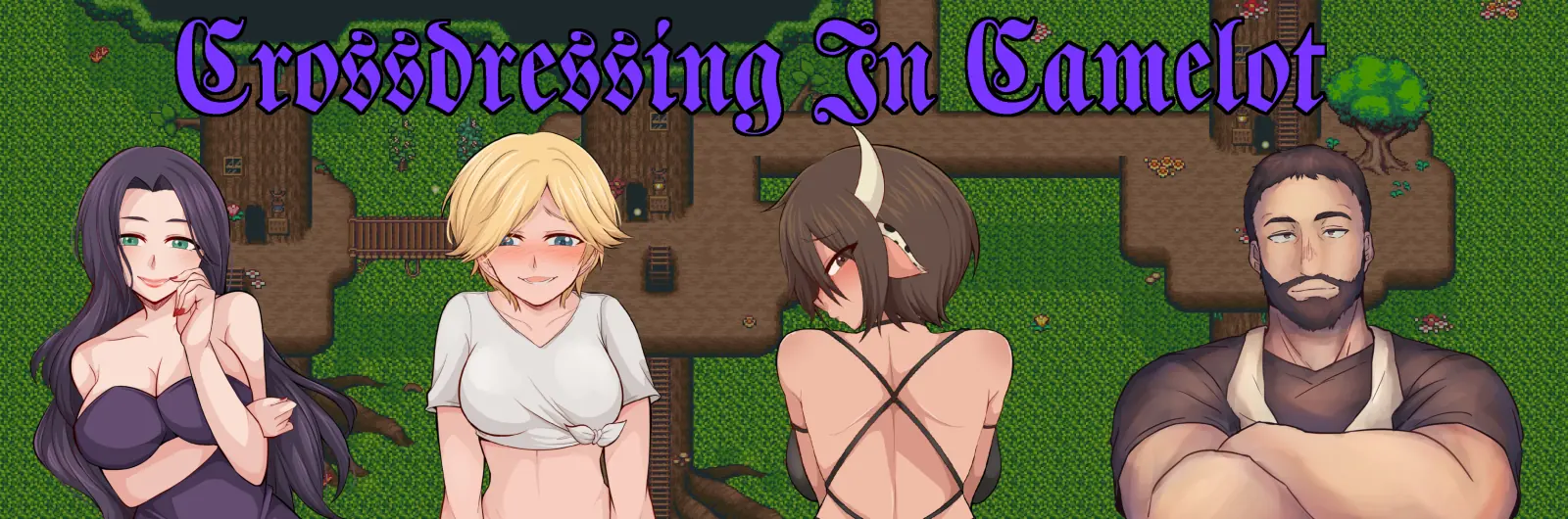 Crossdressing in Camelot cover 0.59.7 – RPGM adult game by Stickyicky free download