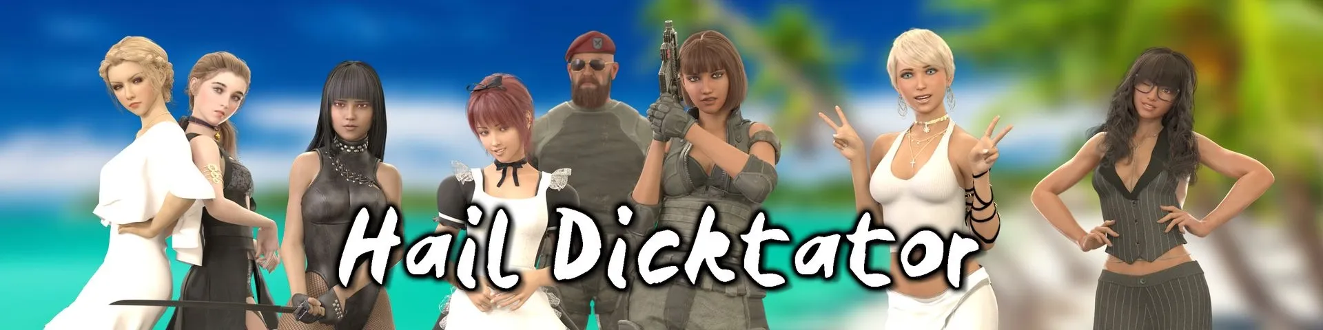Hail Dicktator cover 0.95.1 – Unity adult game by Hachigames free download