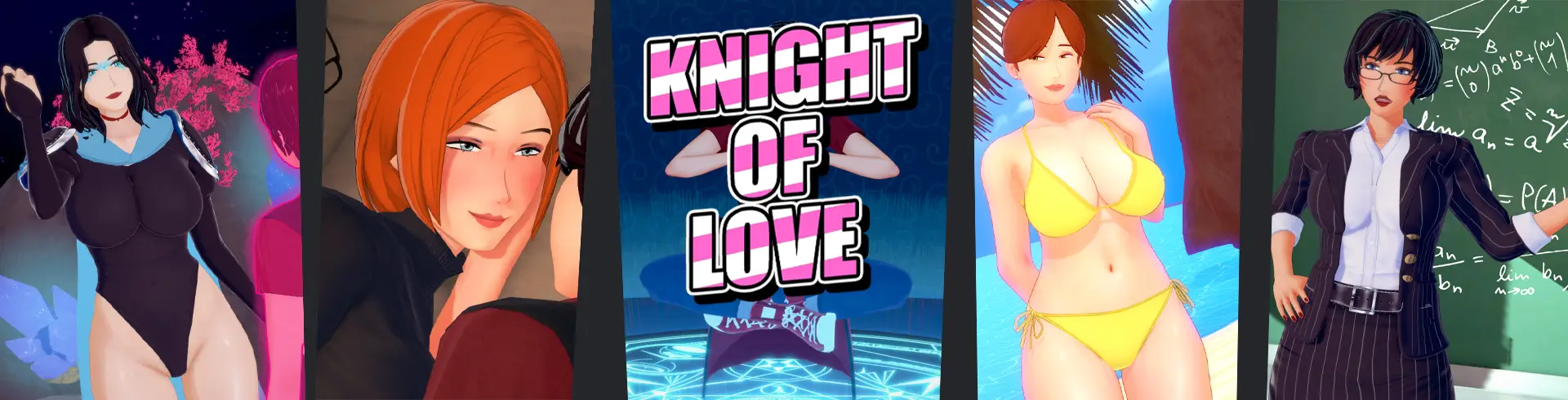 Knight of Love cover Part 1K4 – Ren'Py adult game by Slightly Pink Heart free download