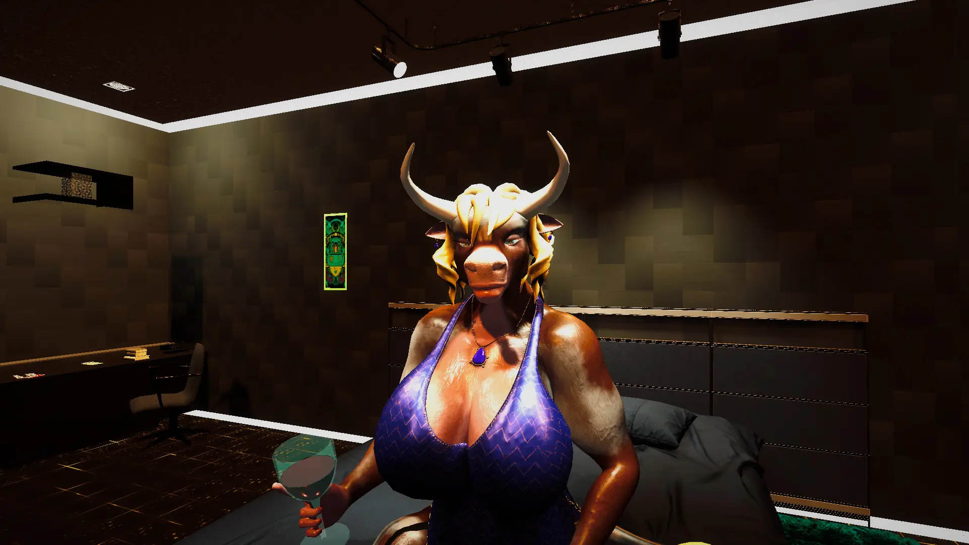 Hotel Elera gameplay screenshot 7 (Ren'Py adult game) by Project Elera – free download