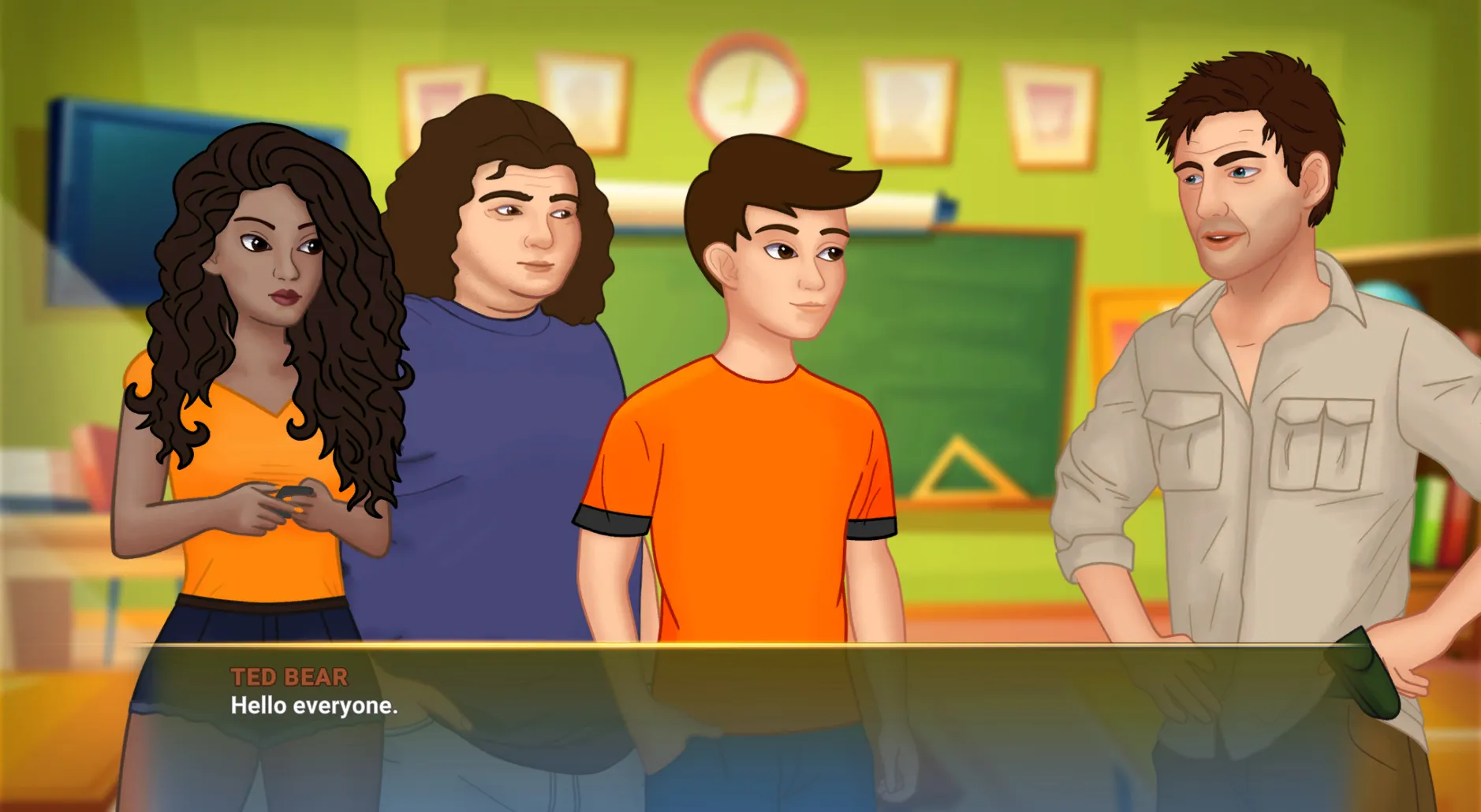 World of Sisters gameplay screenshot 1 (Unity adult game) by Sexy Goddess Game Studio – free download