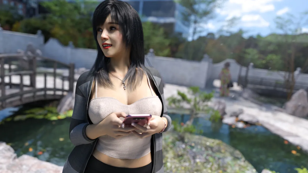 Lisa – Silence in the Rain gameplay screenshot 13 (RPGM adult game) by PaleGrass – free download