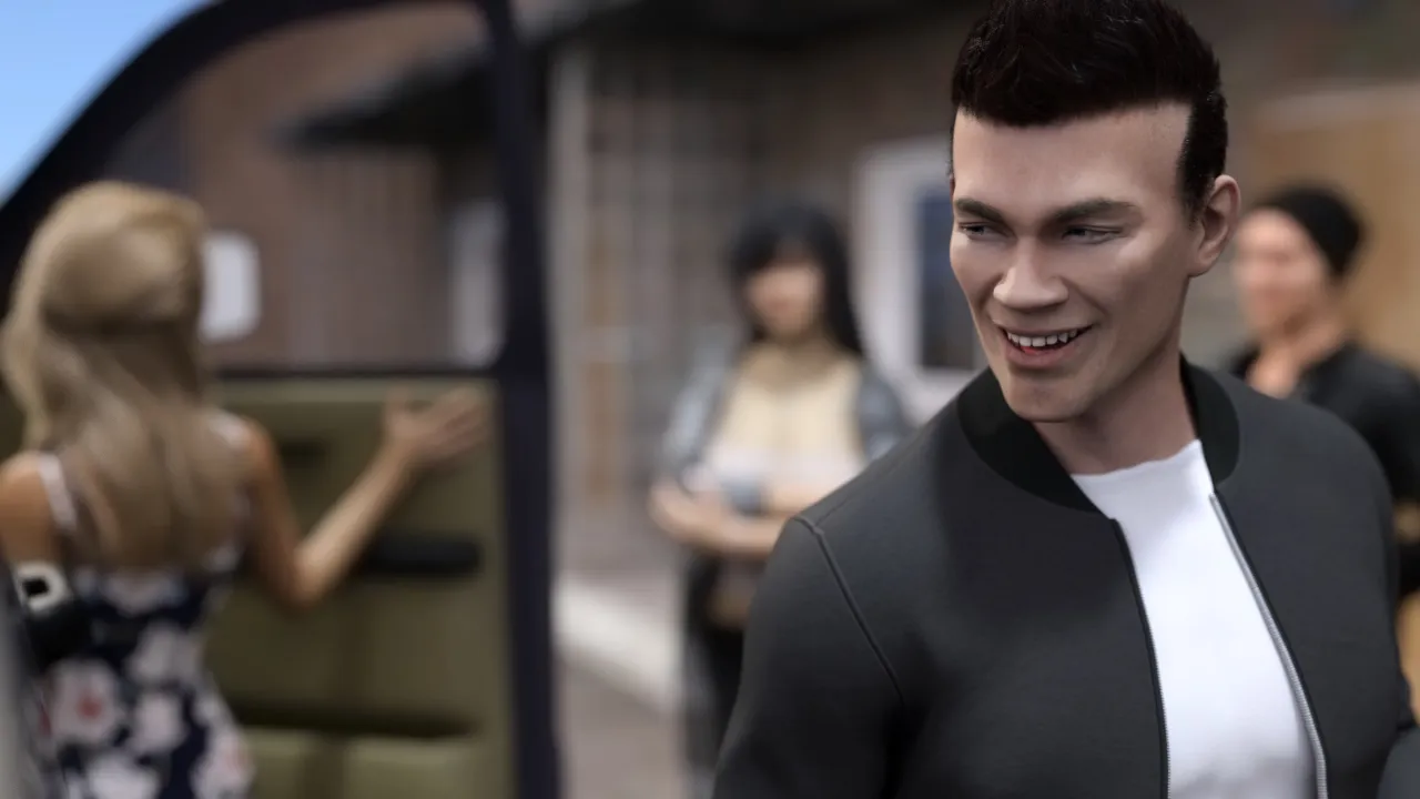 Lisa – Silence in the Rain gameplay screenshot 1 (RPGM adult game) by PaleGrass – free download