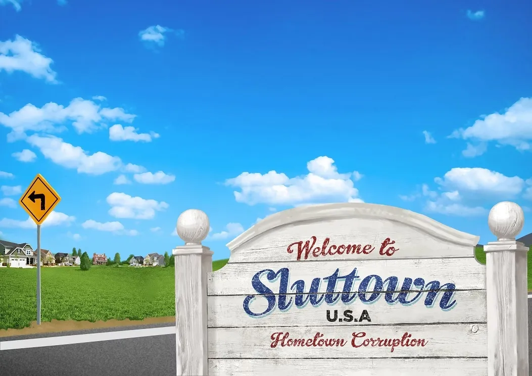 Sluttown USA: Hometown Corruption cover 0.60 – HTML adult game by AmusingOddity free download