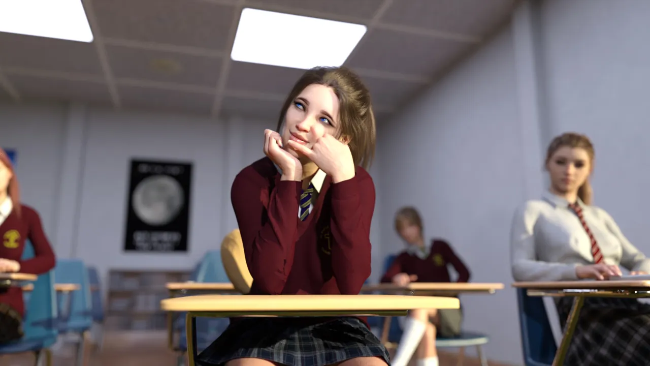 Immoral Stories Rebecca gameplay screenshot 3 (Ren'Py adult game) by GGG33 – free download