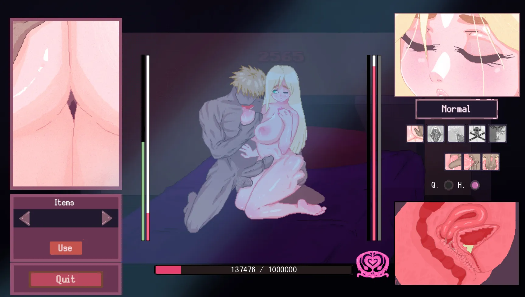 Hero Party Must Fall gameplay screenshot 1 (Ren'Py adult game) by Nitrolith – free download