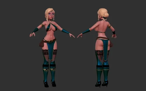 Sorceress Tale gameplay screenshot 1 (Ren'Py adult game) by Mithos56 – free download