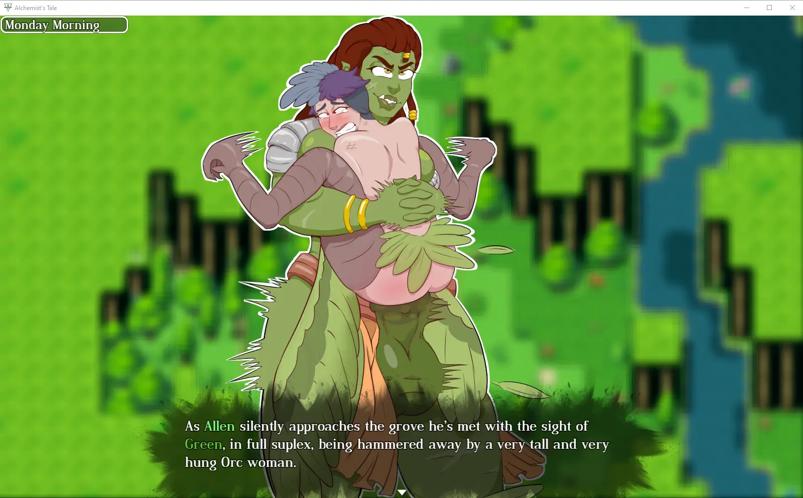 An Alchemist’s Tale gameplay screenshot 3 (RPGM adult game) by Captain Allegretto Games – free download