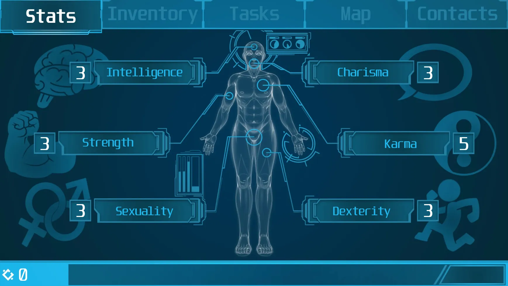 Stellar Dream gameplay screenshot 5 (Ren'Py adult game) by Winterlook – free download