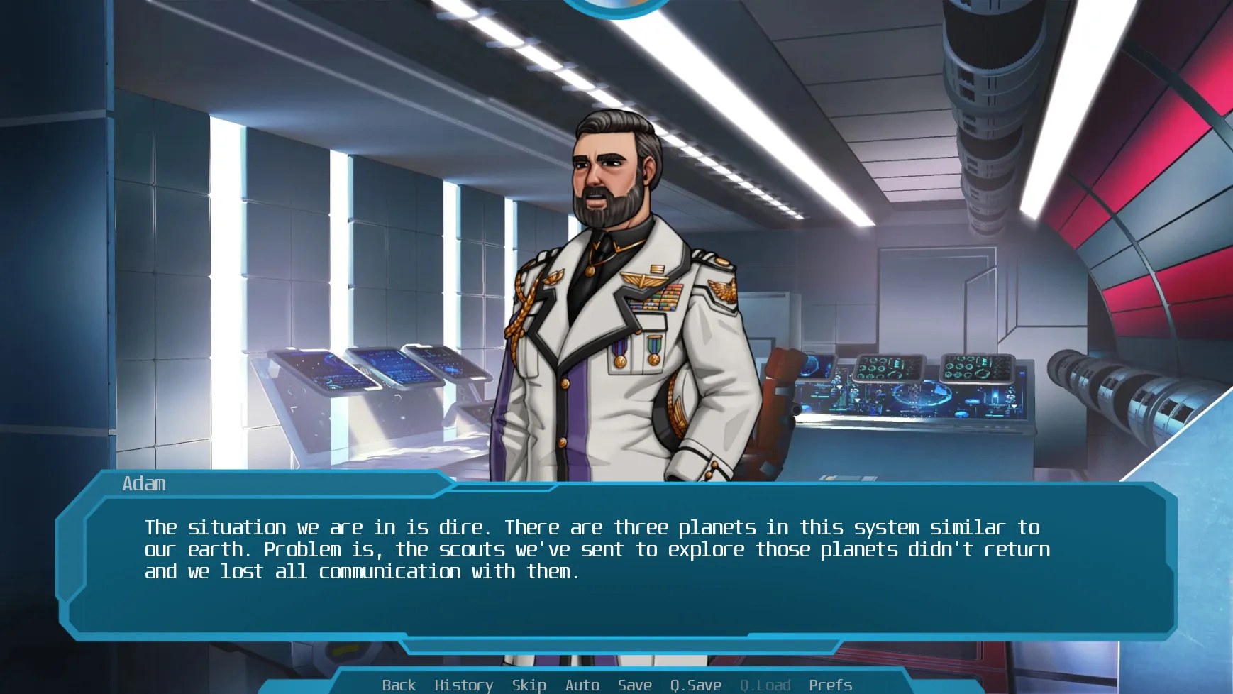 Stellar Dream gameplay screenshot 6 (Ren'Py adult game) by Winterlook – free download