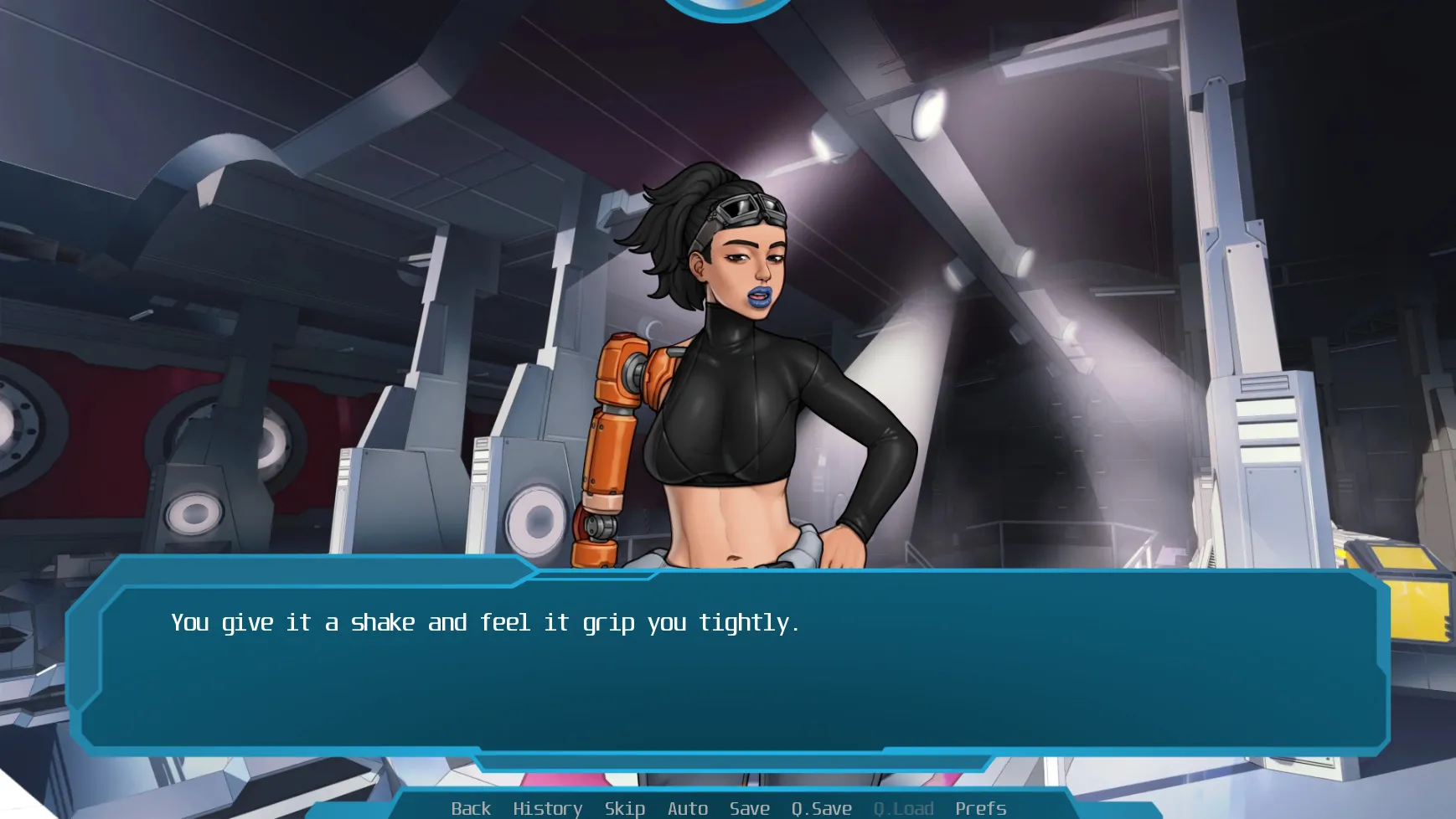 Stellar Dream gameplay screenshot 10 (Ren'Py adult game) by Winterlook – free download