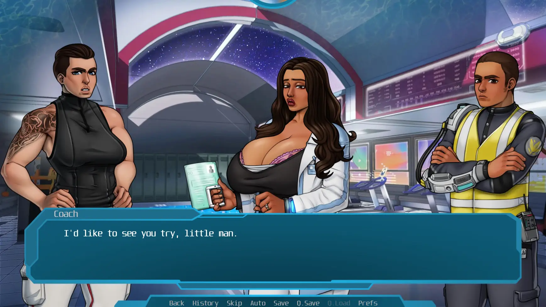 Stellar Dream gameplay screenshot 14 (Ren'Py adult game) by Winterlook – free download